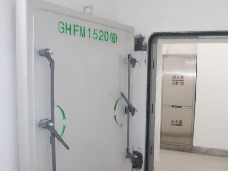 钢结构活门槛防护密闭门GHFM1520